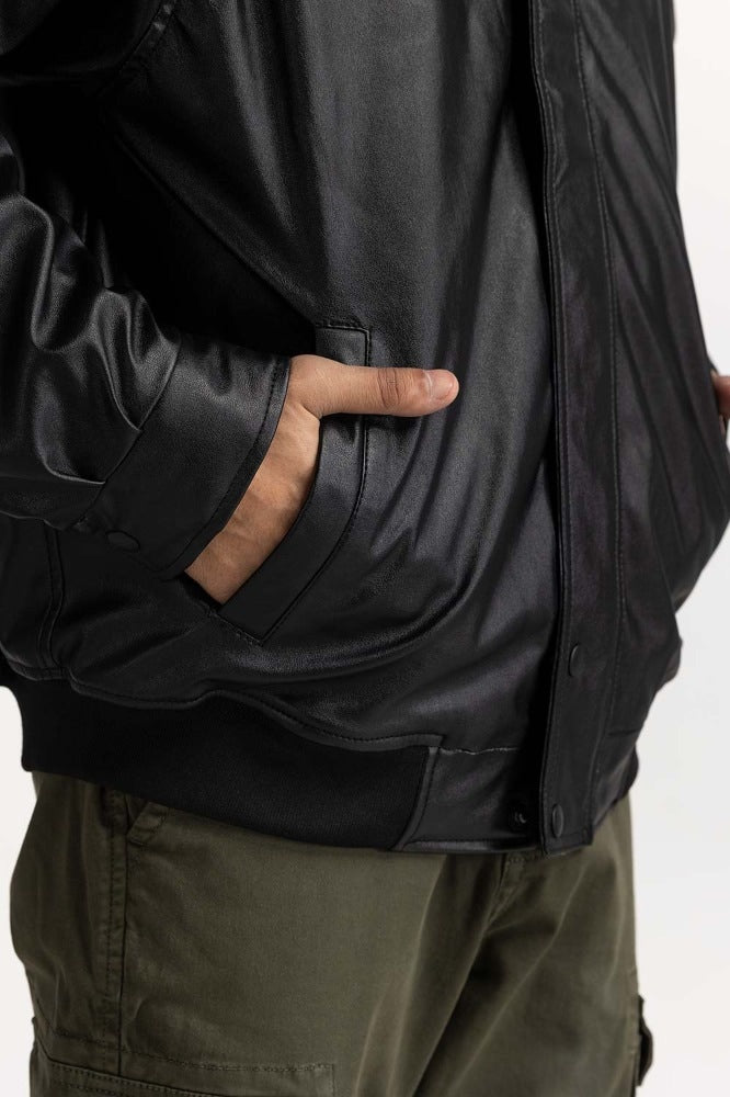 Black Basic Jacket MN-JKT-WS23-023