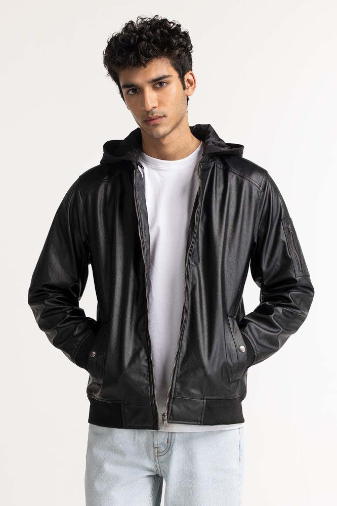 Black Basic Jacket MN-JKT-WS23-026