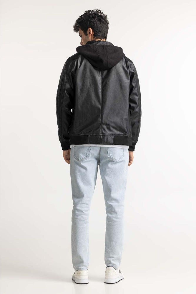 Black Basic Jacket MN-JKT-WS23-026