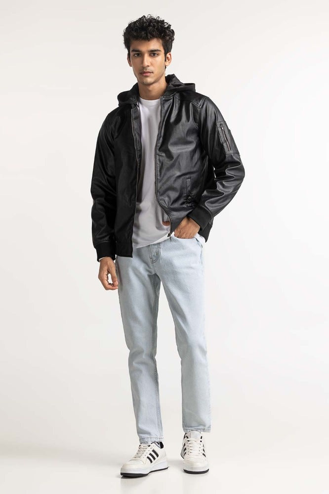 Black Basic Jacket MN-JKT-WS23-026