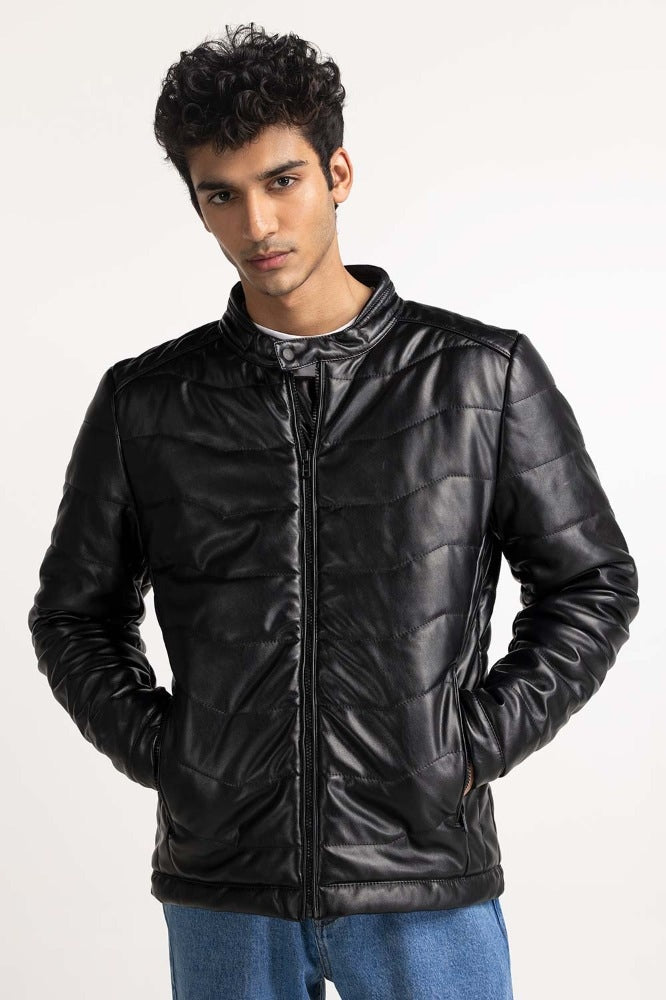 Black Basic Jacket MN-JKT-WS23-027