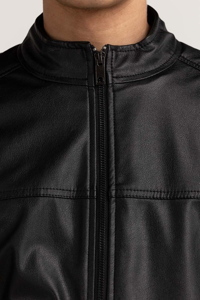 Black Basic Jacket MN-JKT-WS23-024