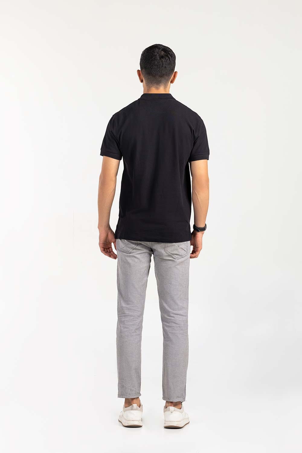Black Basic Polo PKP-SB-102