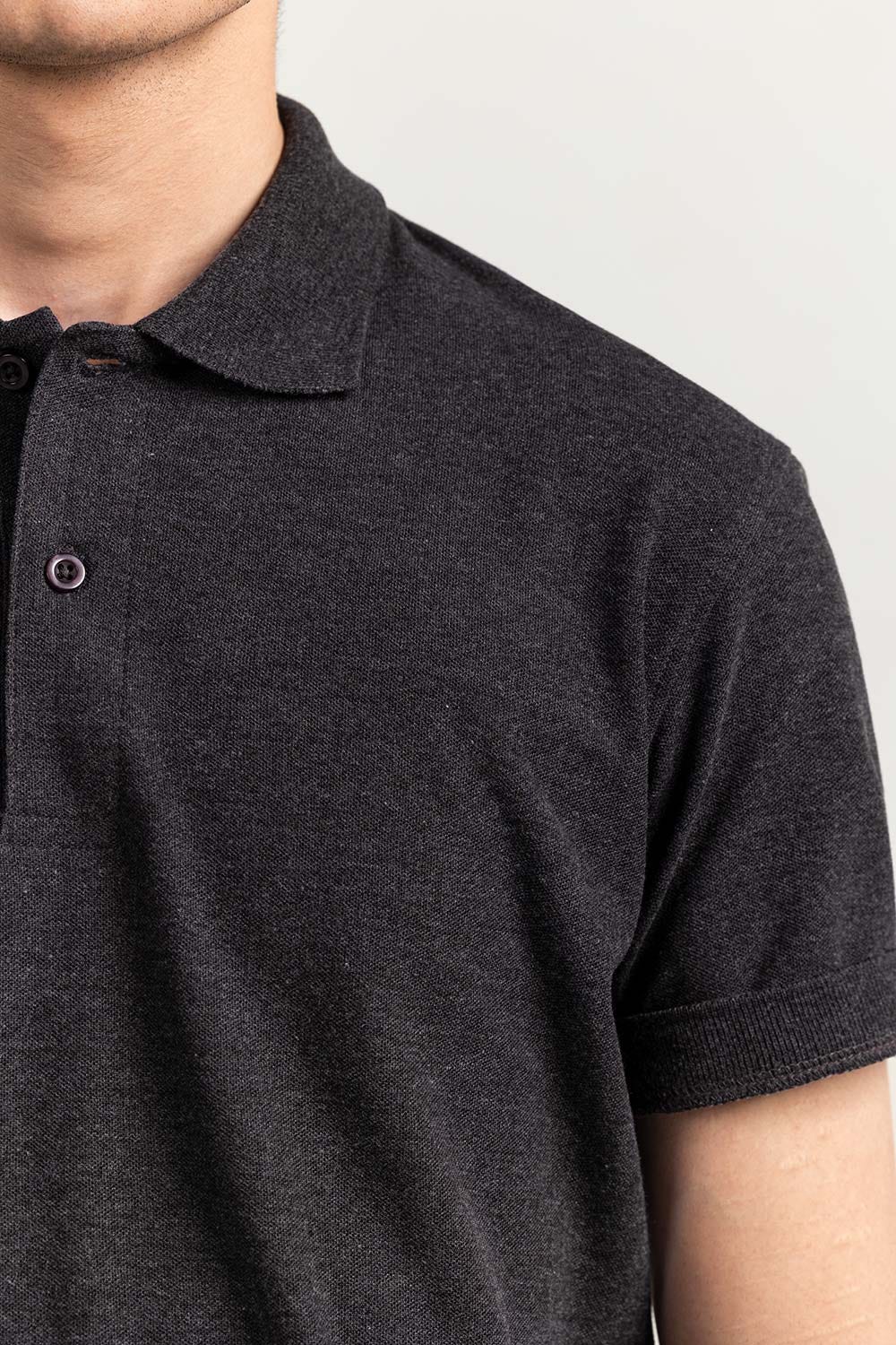 Black Basic Polo PKP-SB-105