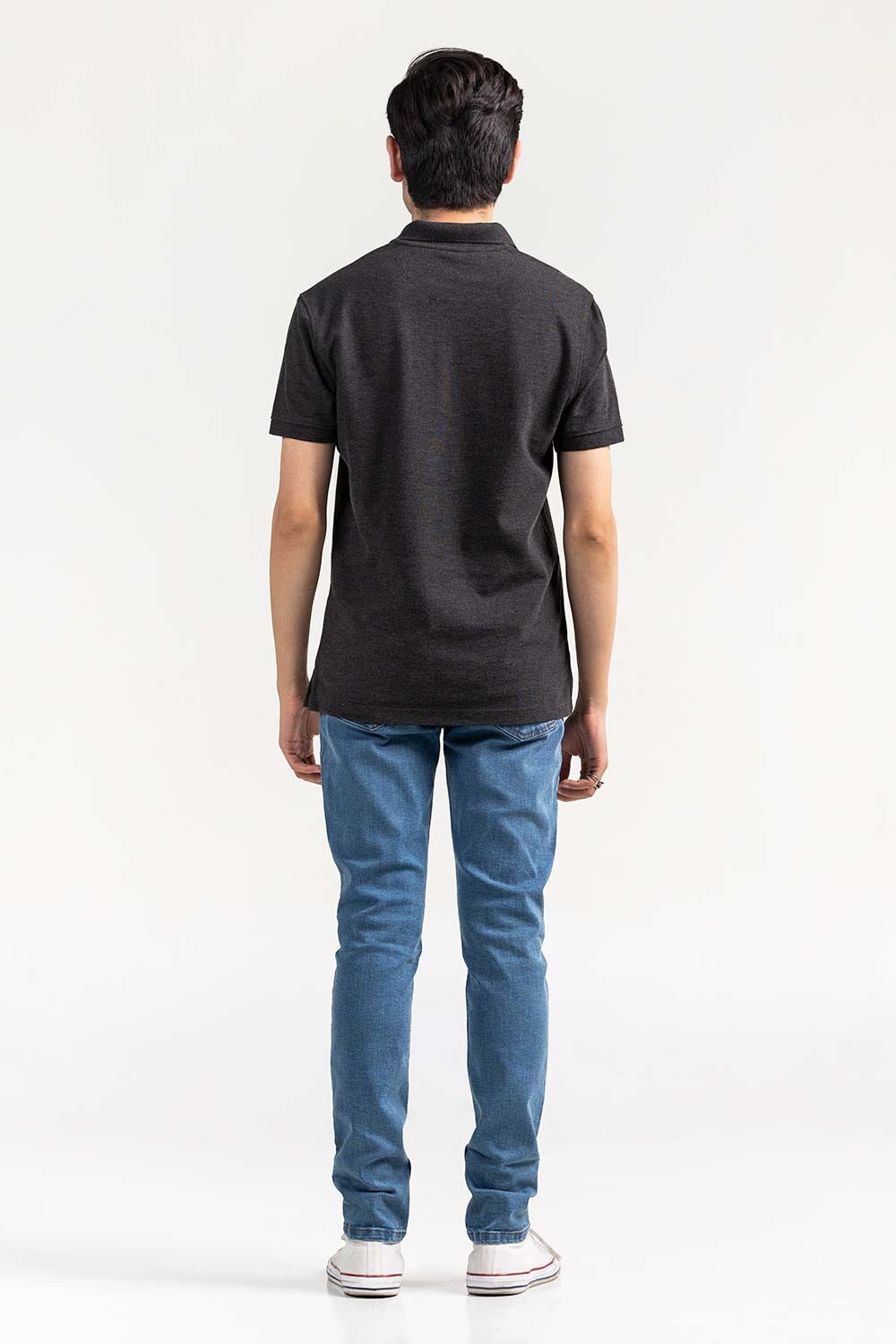 Black Basic Polo PKP-SB-105