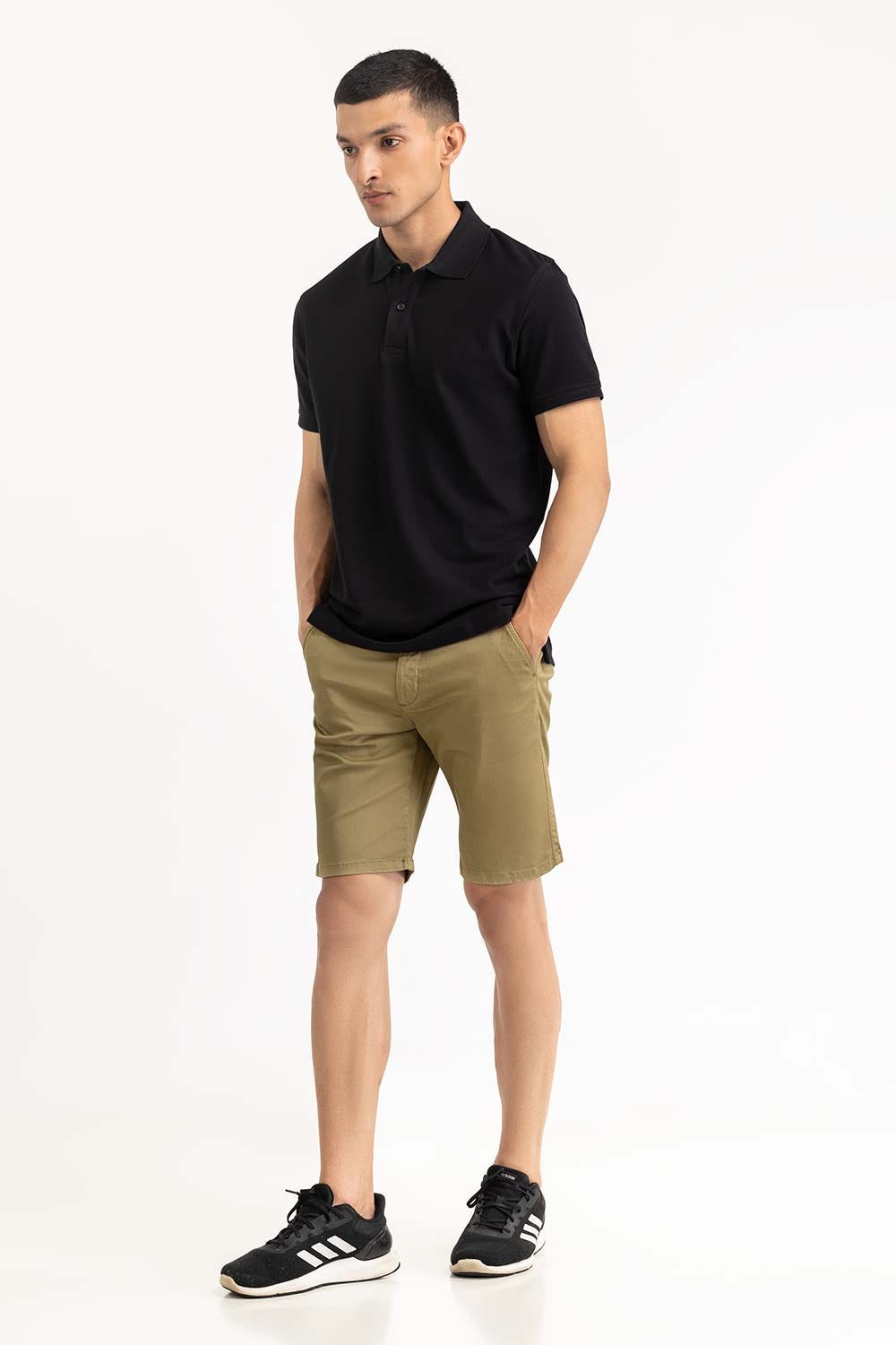 Black Basic Polo PS-SIGPK23-241