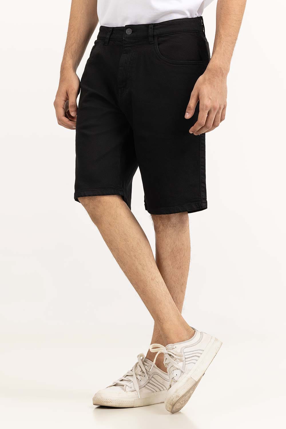 Black Basic Short MN-SHT-SS23-002 A