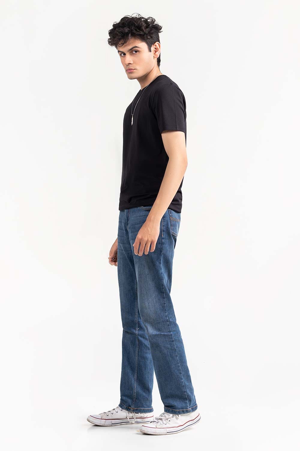 Black Basic Signature T-Shirt JCN-SIG-D050