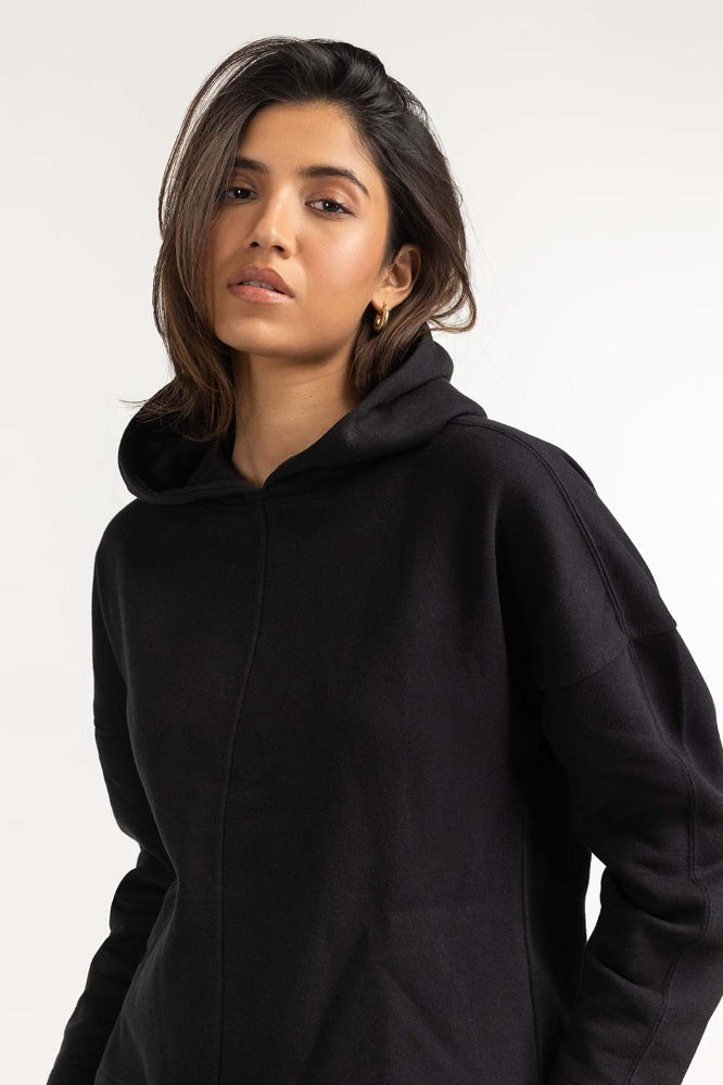 Black Basic Sweatshirt WM-SWS-WS23-005