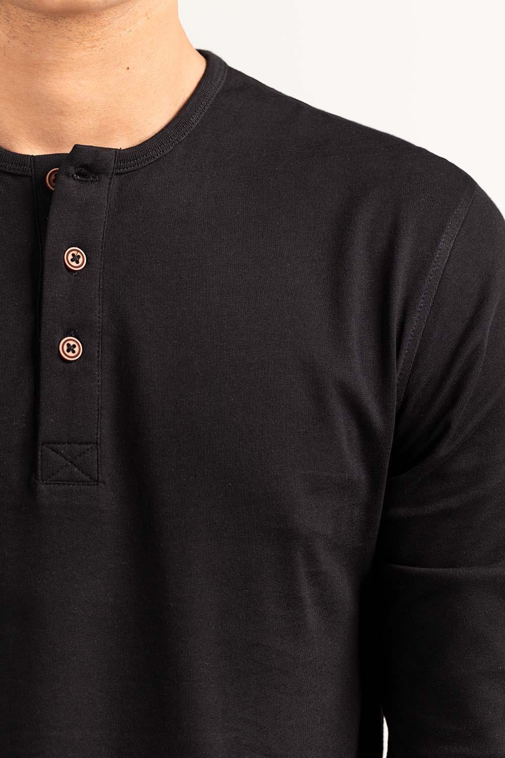 Black Basic T-Shirt FS-HEN-SIG-D024