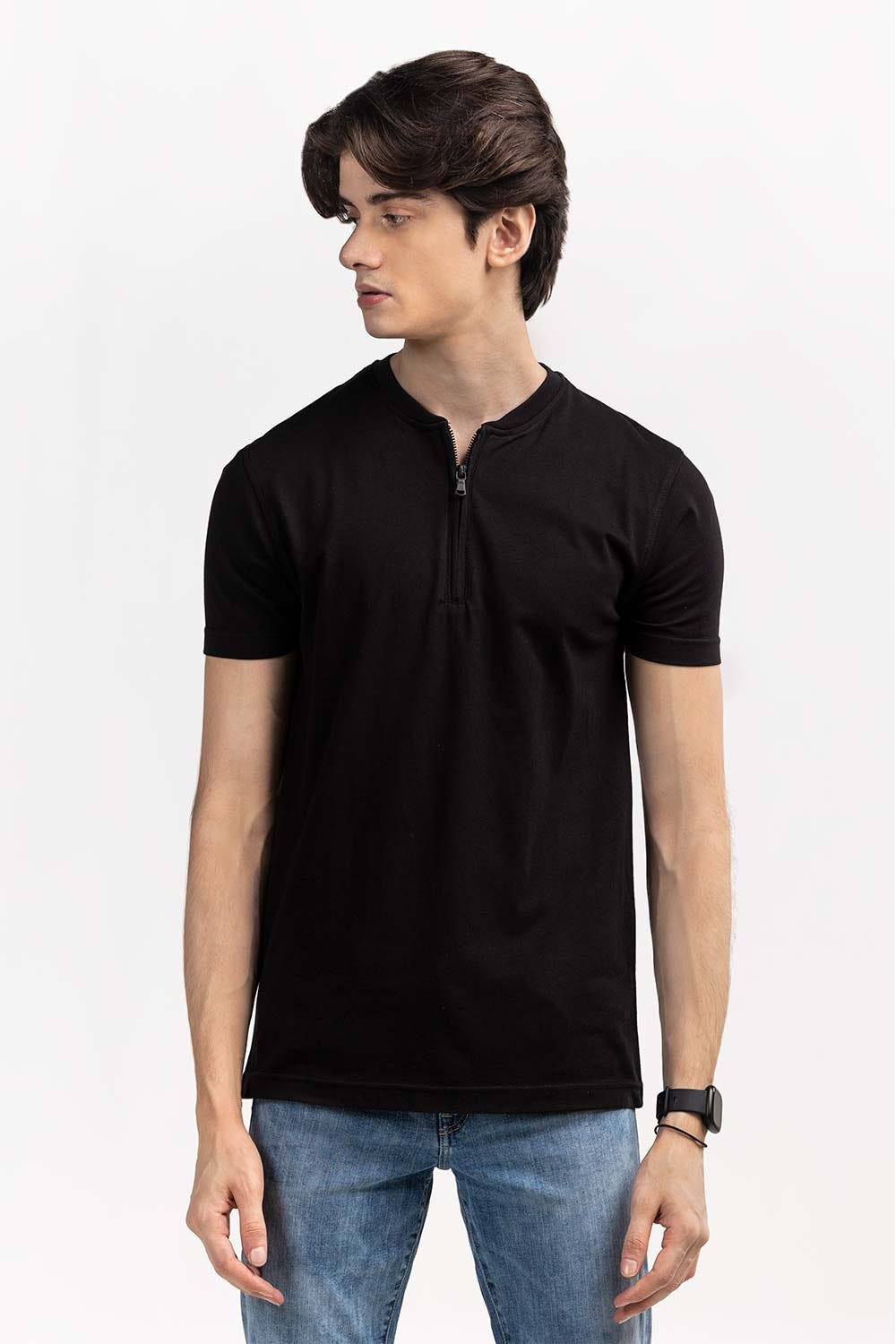 Black Basic T-shirt HS-HEN-SIG-D014