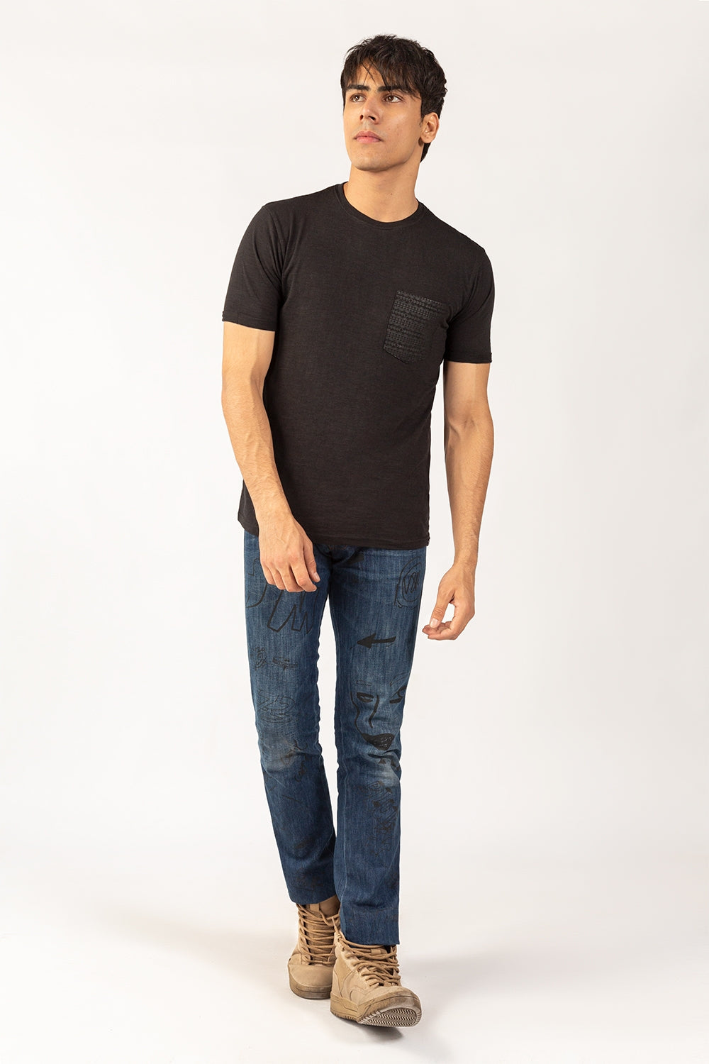Black Basic T-shirt JCN-SP-04