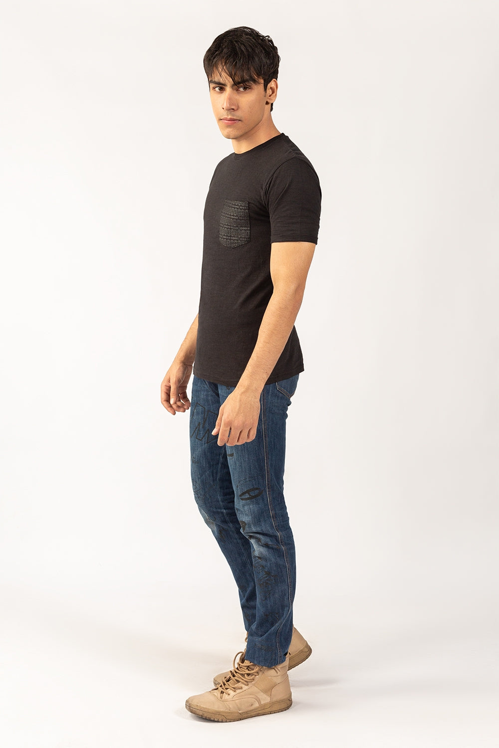 Black Basic T-shirt JCN-SP-04
