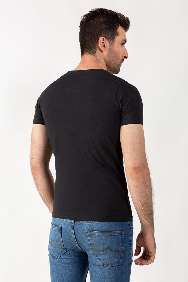 Black Basic T-shirt JVN-SIG-D034