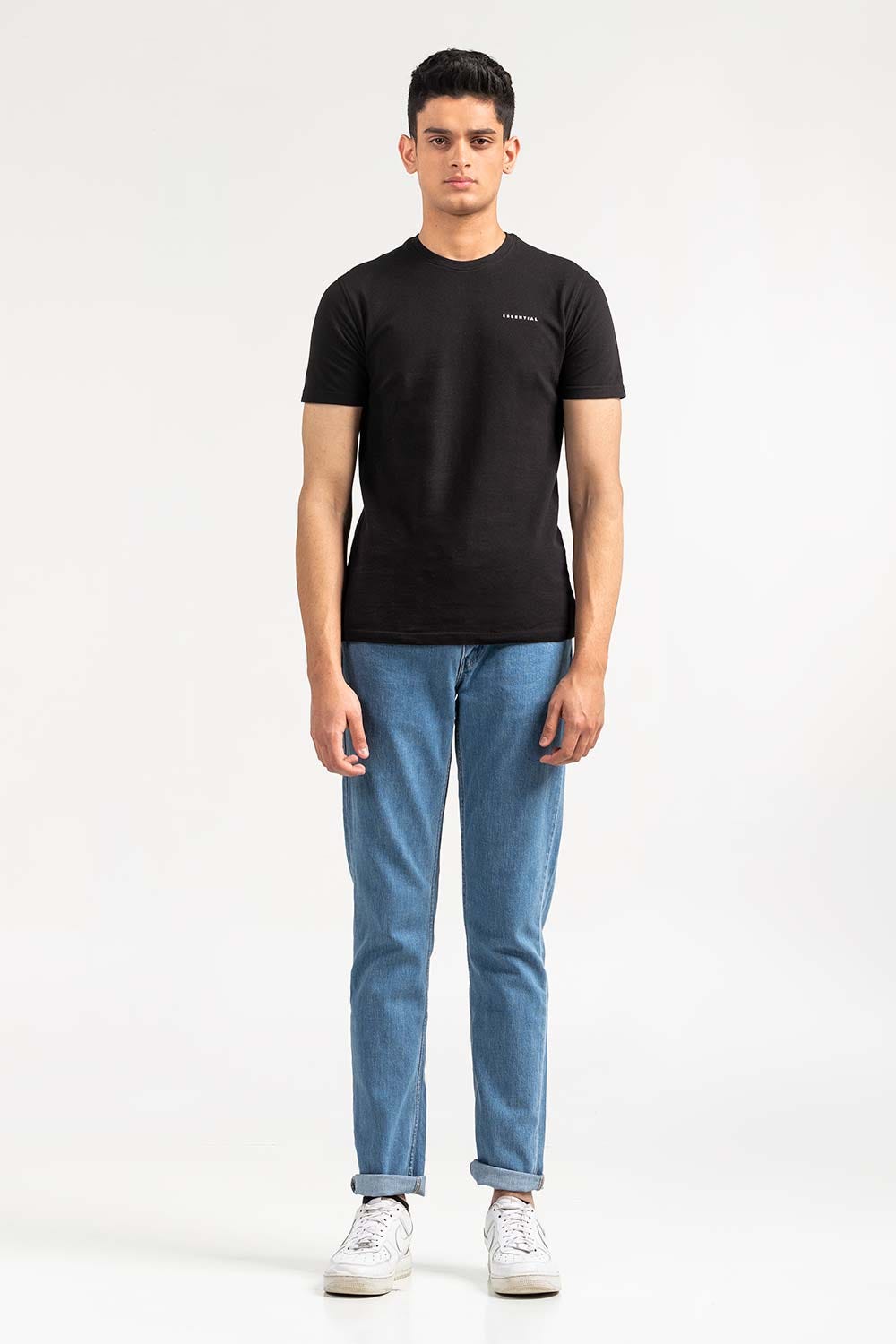 Black Basic T-Shirt PK-CN-SIG-D20