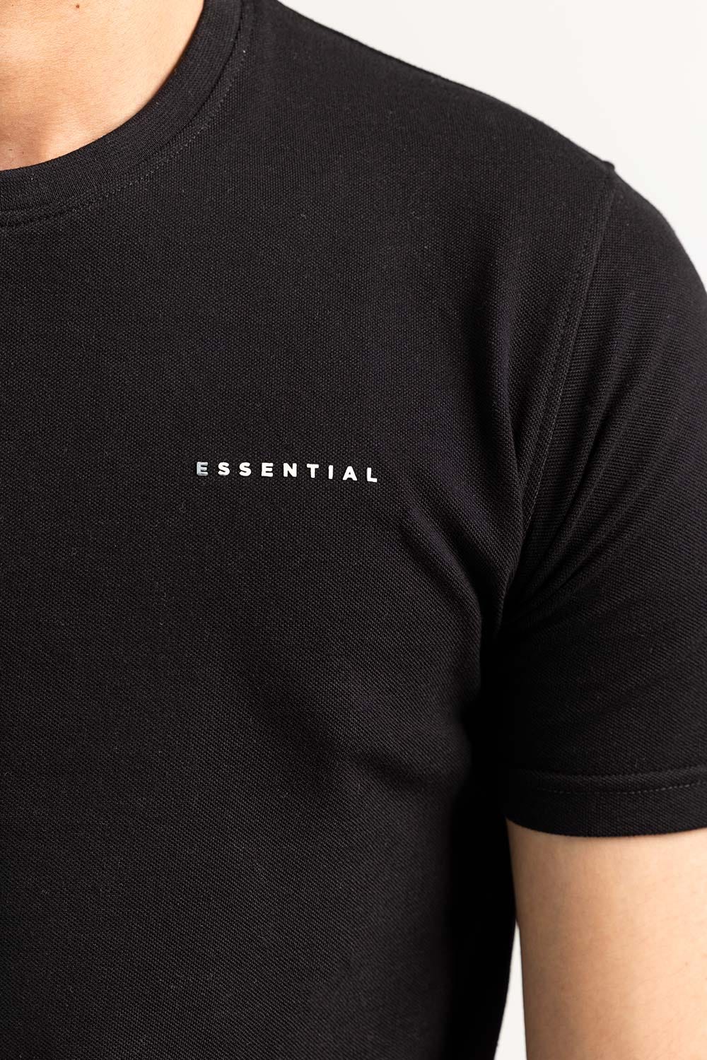 Black Basic T-Shirt PK-CN-SIG-D20