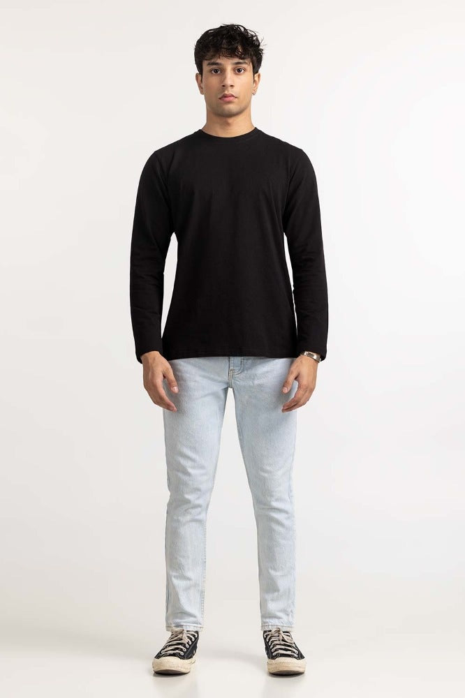 Black Basic Tee MN-TS-BS-WS23-003
