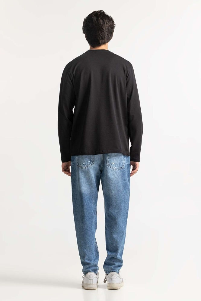 Black Basic Tee MN-TS-BS-WS23-011