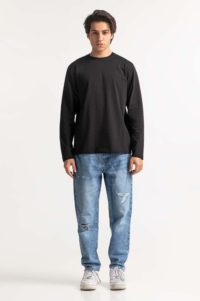 Black Basic Tee MN-TS-BS-WS23-011