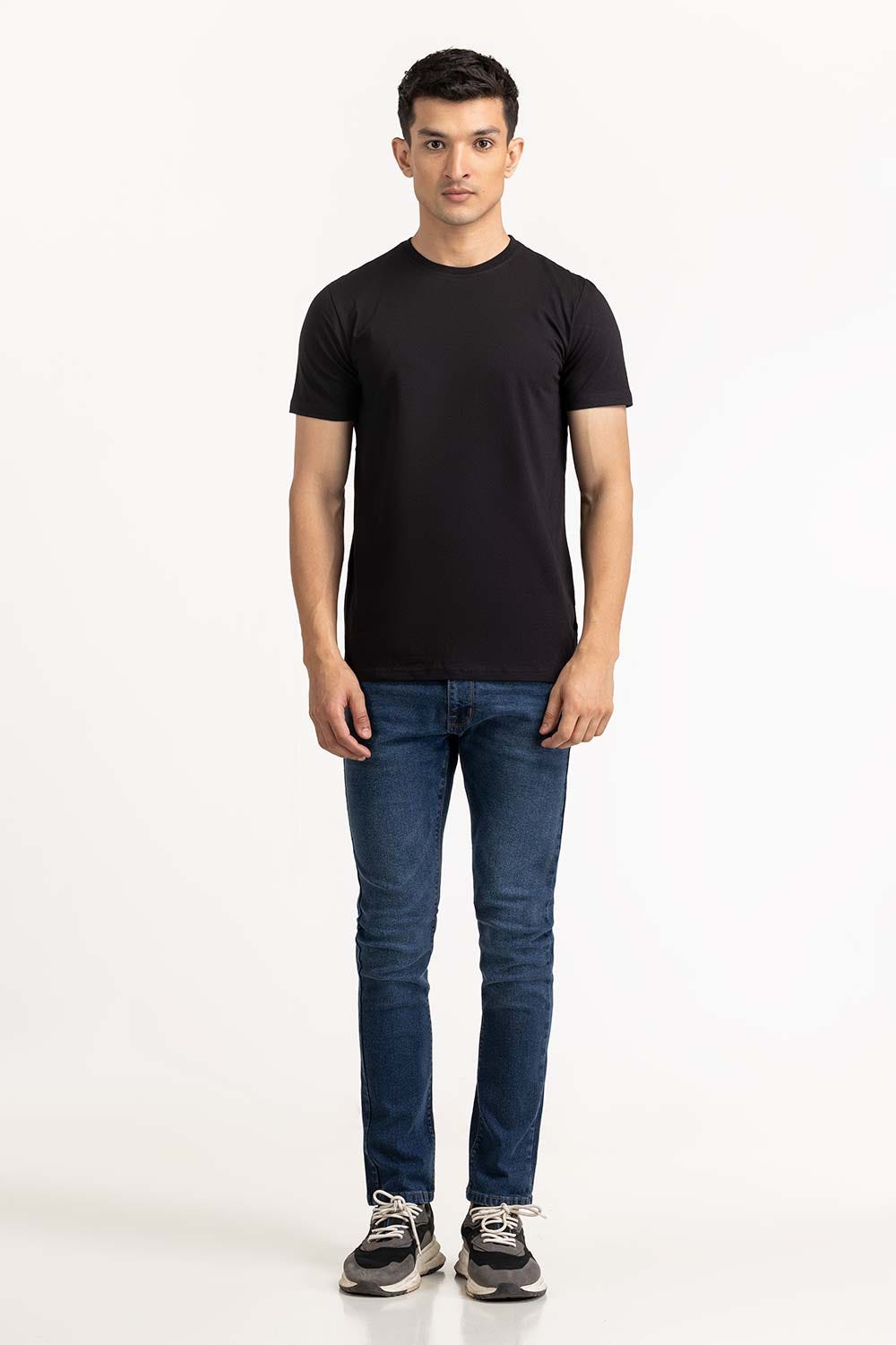 Black Basic Tee TS-CNSJ23-205