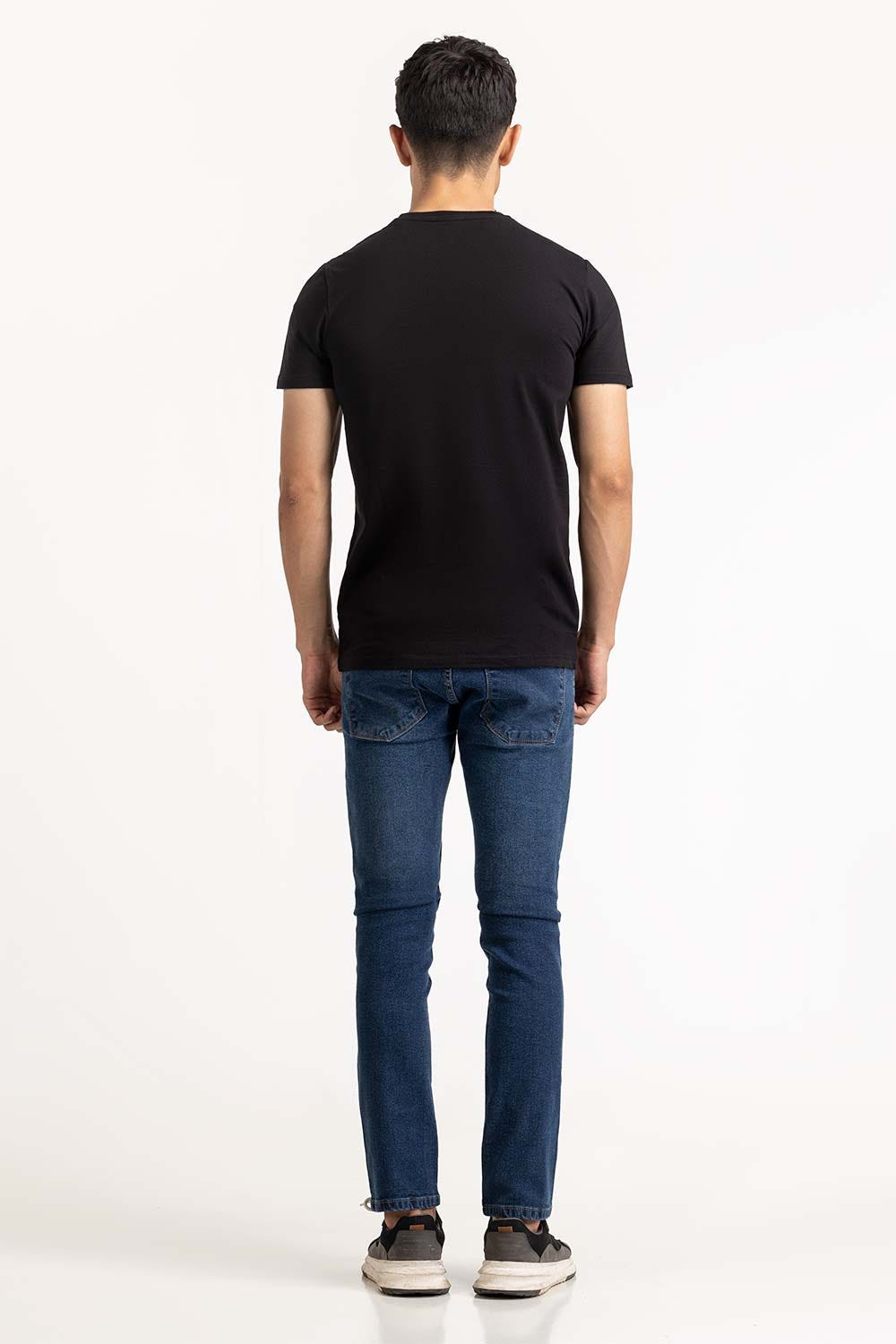 Black Basic Tee TS-CNSJ23-205