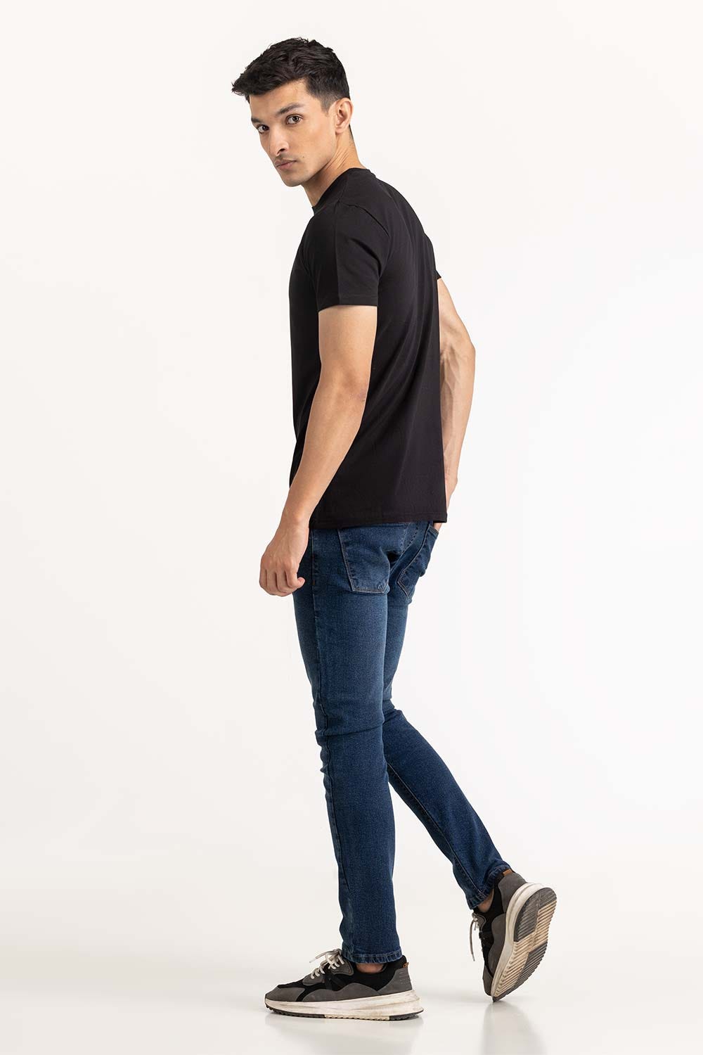 Black Basic Tee TS-CNSJ23-205