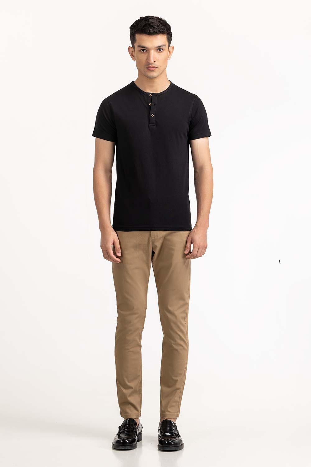 Black Basic Tee TS-HLSJ23-068