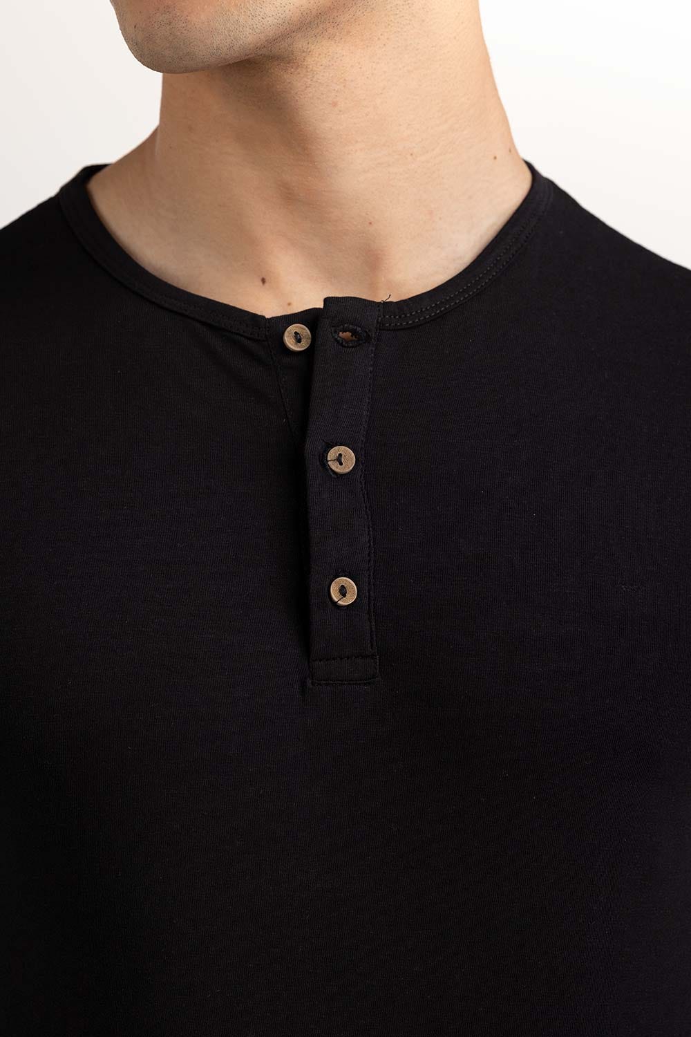 Black Basic Tee TS-HLSJ23-072