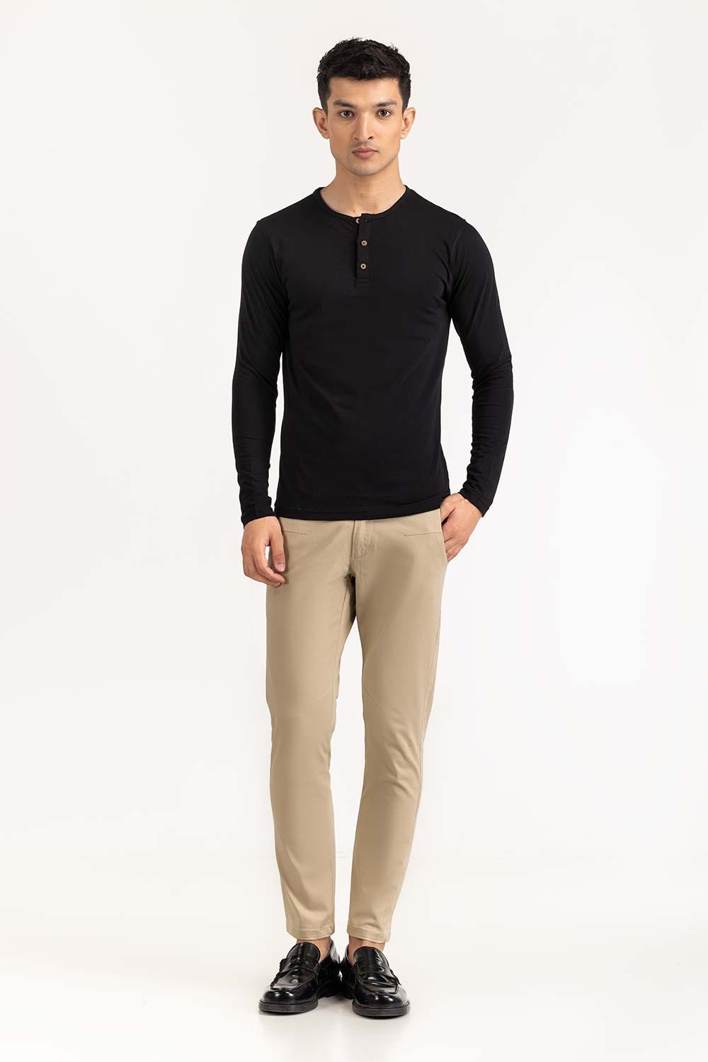 Black Basic Tee TS-HLSJ23-072