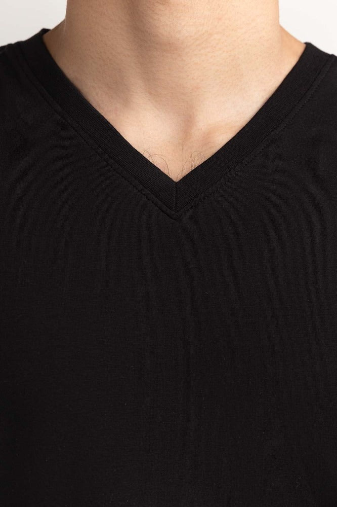 Black Basic Tee TS-VNSJ24-034