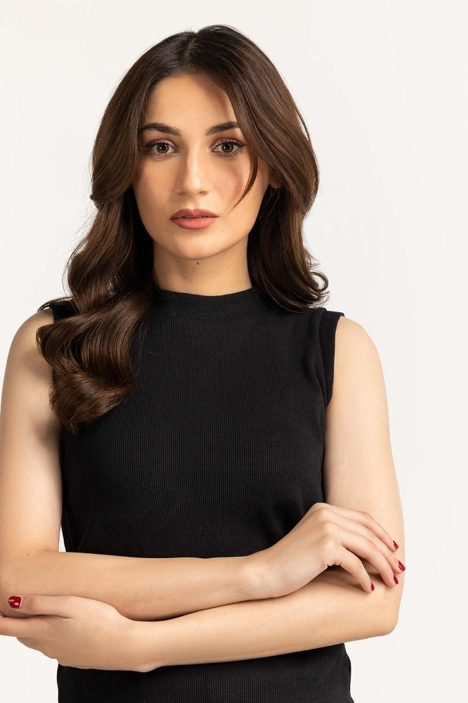 Black Basic Top WM-KTP-WS23-202