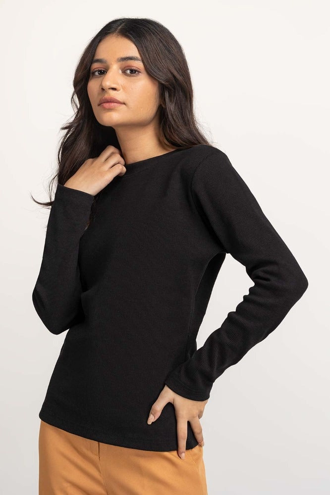Black Basic Top WM-KTP-WS23-220B