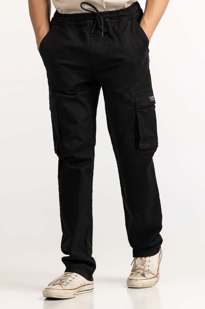 Black Basic Trouser MN-TRC-WS23-001