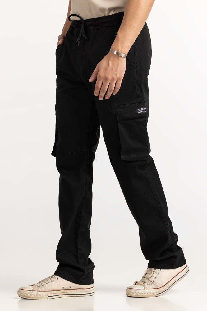 Black Basic Trouser MN-TRC-WS23-001
