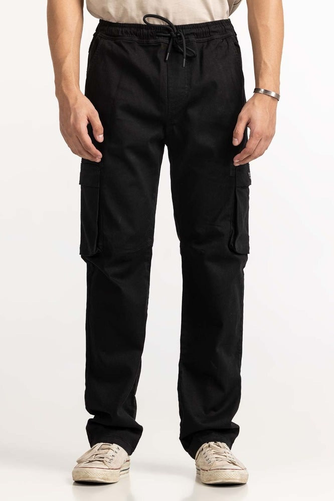 Black Basic Trouser MN-TRC-WS23-001