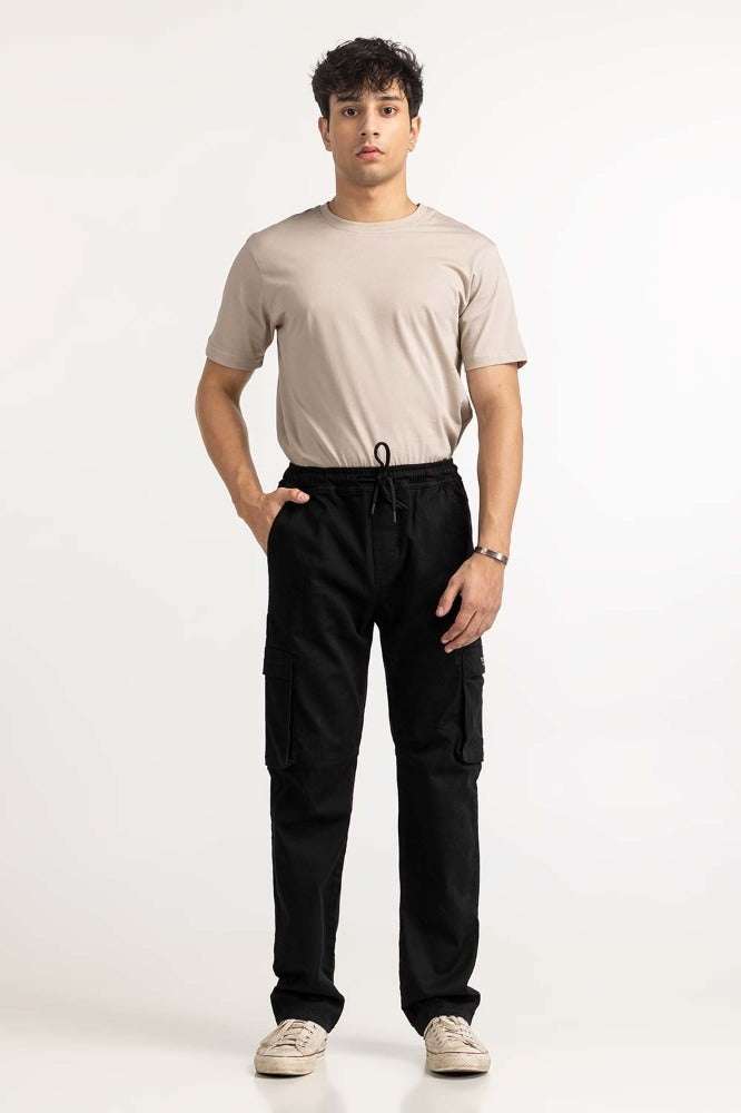 Black Basic Trouser MN-TRC-WS23-001