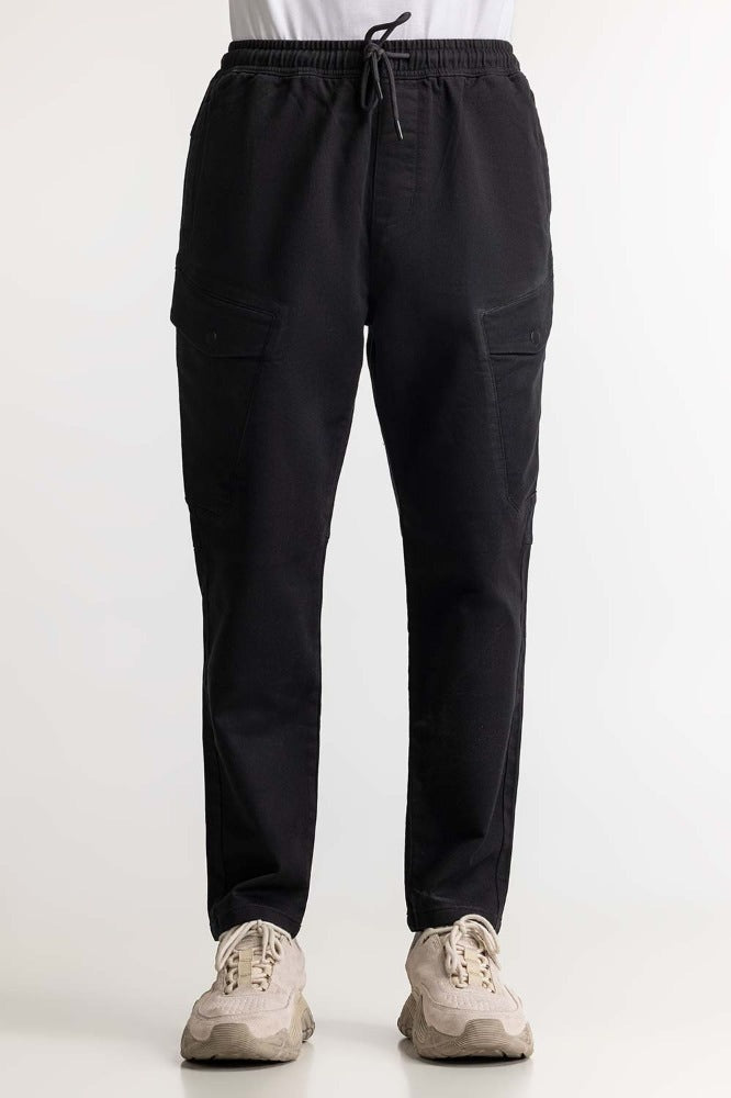 Black Basic Trouser MNTRCSS24002-B