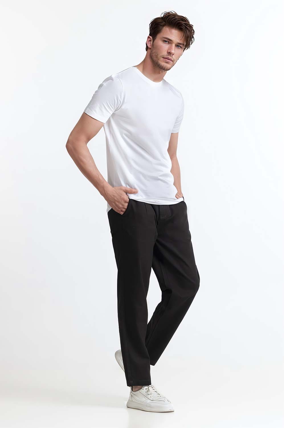 Black Basic Trouser MNTRCSS24011