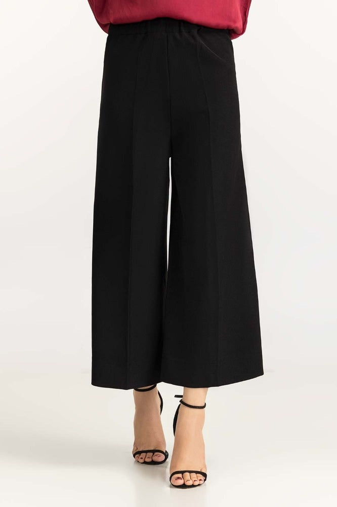 Black Basic Trouser WM-TRKN23-004