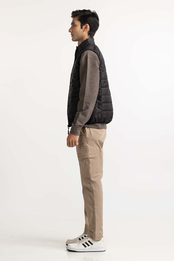 Black Basic Vest MN-JKT-WS23-011