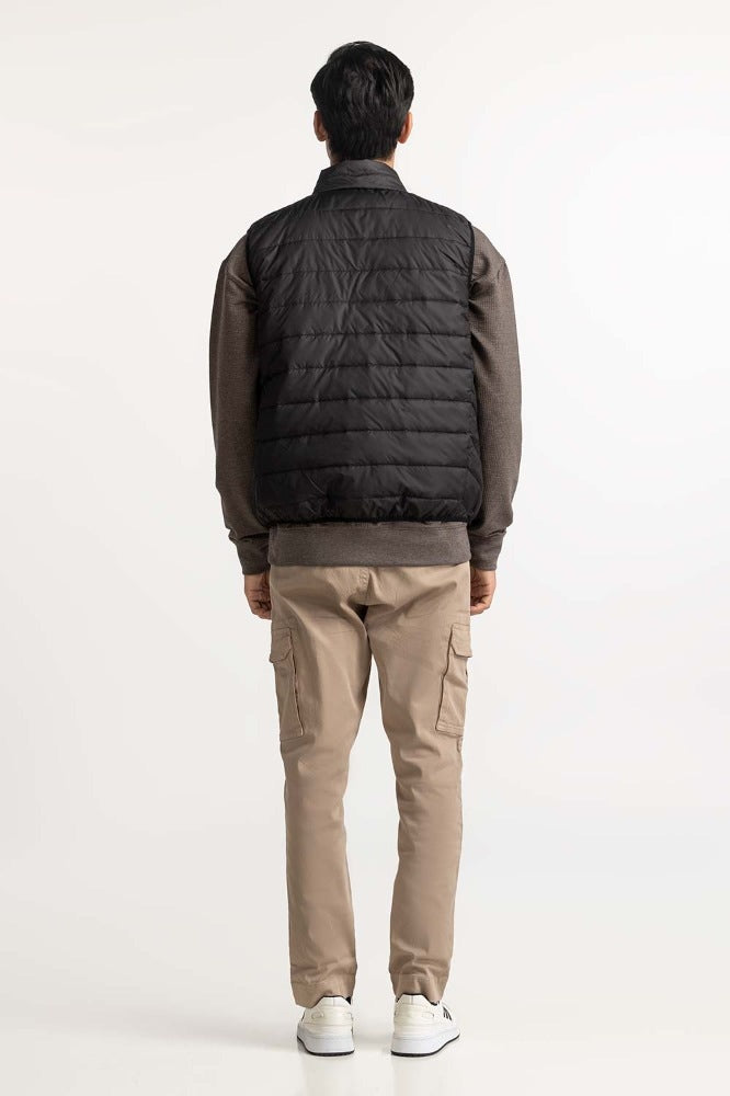 Black Basic Vest MN-JKT-WS23-011