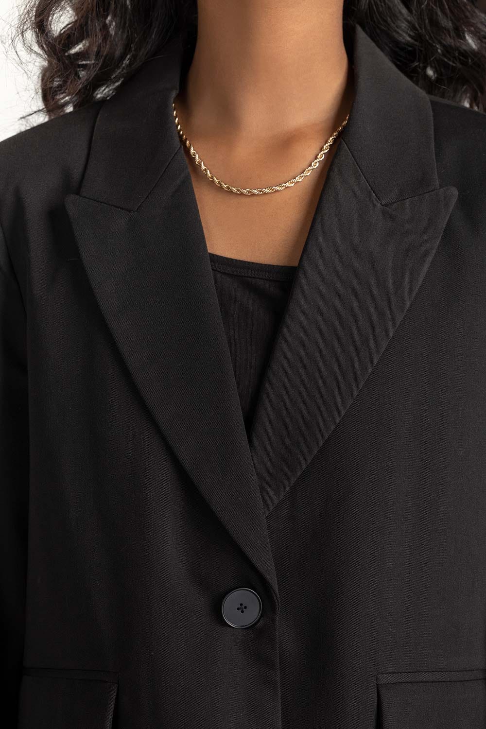 Black Blazer 224-210-016