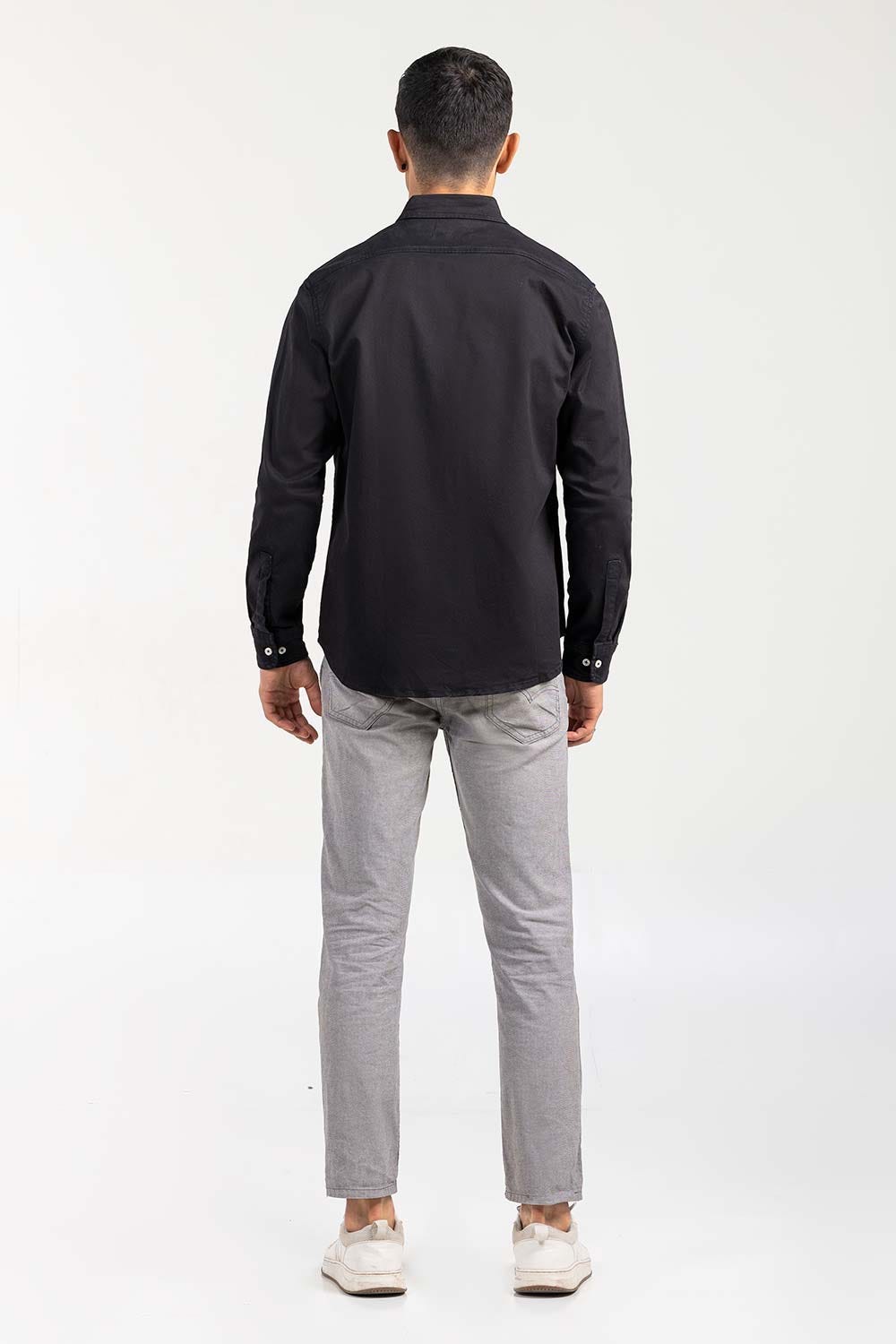 Black Casual Shirt M-GD-S-002 CS