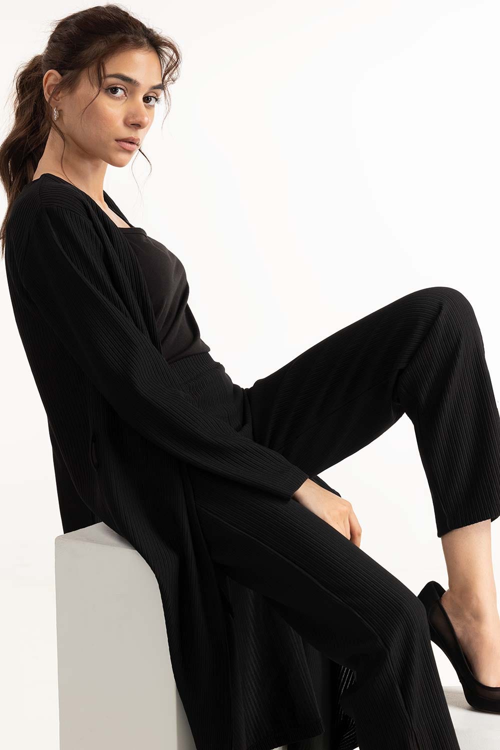 Black Co-Ord Bottom 224-216-314 B