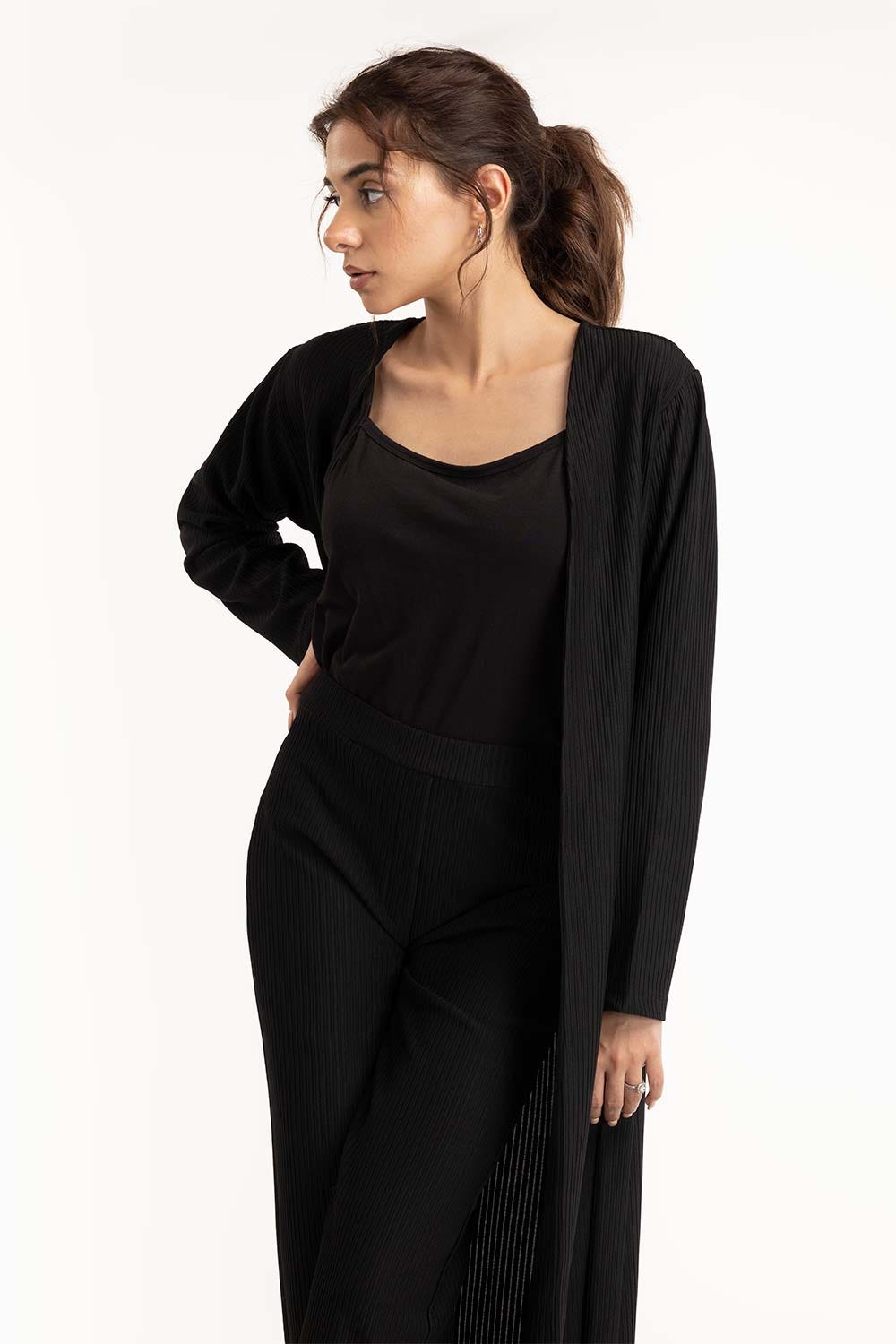 Black Co-Ord Top 224-216-314 T