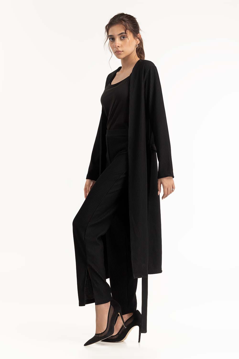 Black Co-Ord Top 224-216-314 T