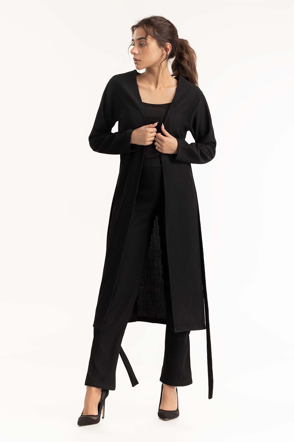 Black Co-Ord Top 224-216-314 T