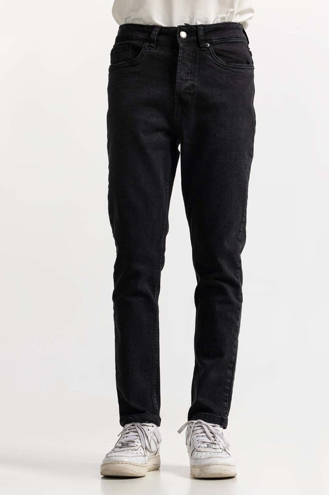 Black Denim Jeans MN-JNS- DN23-013