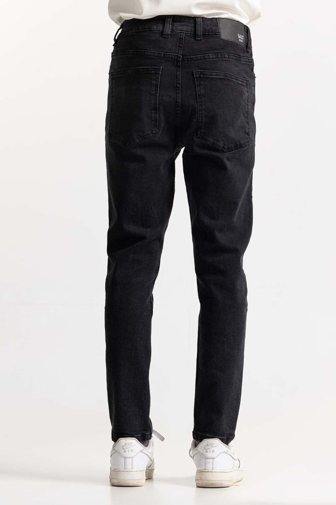 Black Denim Jeans MN-JNS- DN23-013