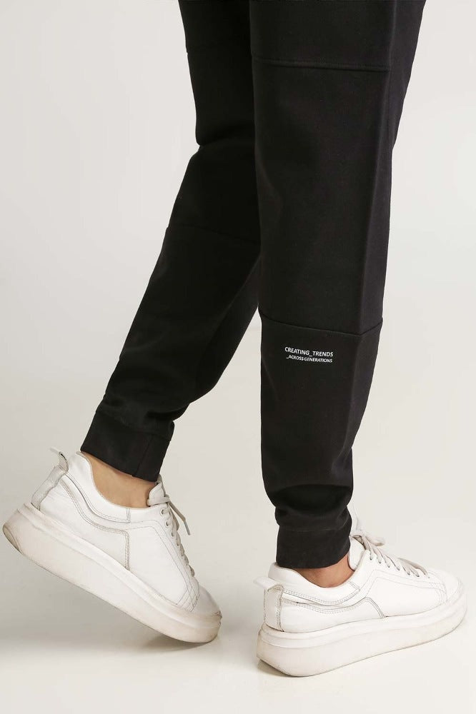 Black Fashion Jog Pant MN-JGP-WS23-002